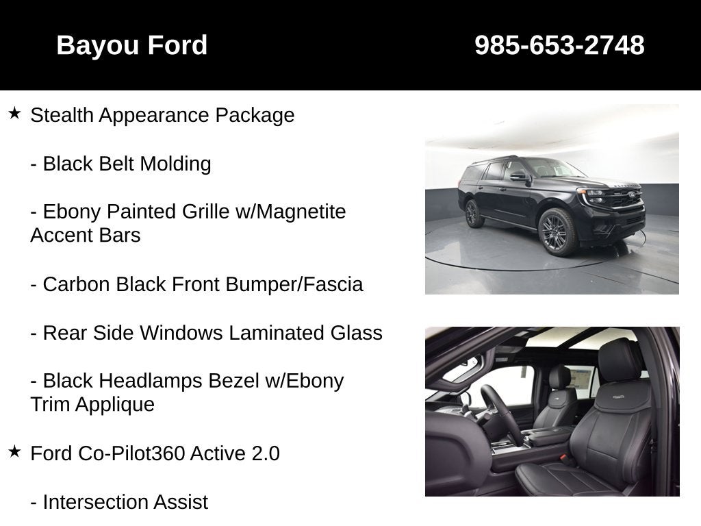 2027 Ford Expedition Max Platinum 600A