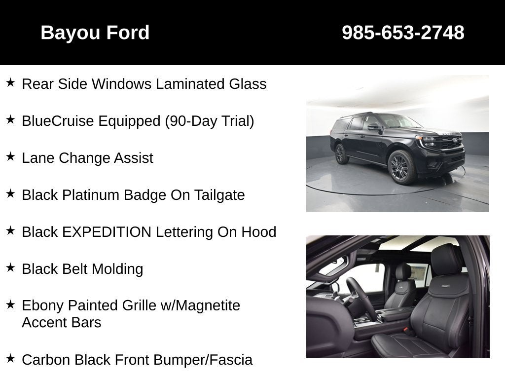2027 Ford Expedition Max Platinum 600A