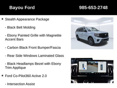 2027 Ford Expedition Max Platinum 600A