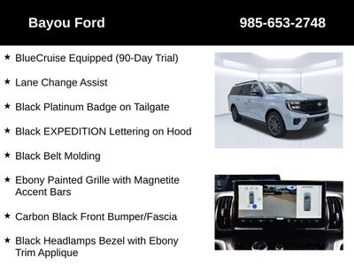 2027 Ford Expedition Max Platinum 600A