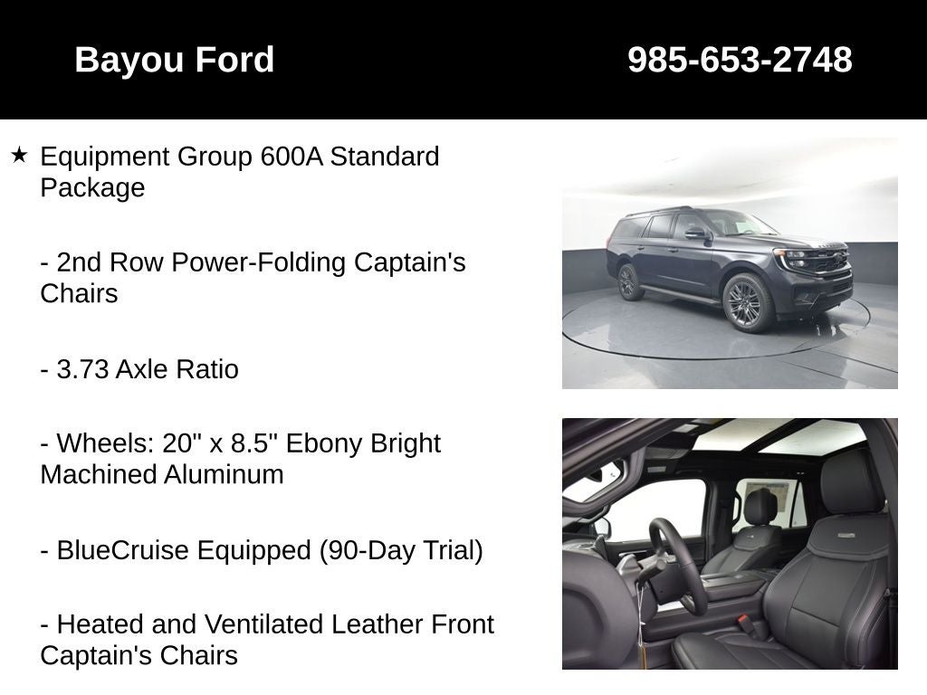 2026 Ford Expedition Max Platinum 600A