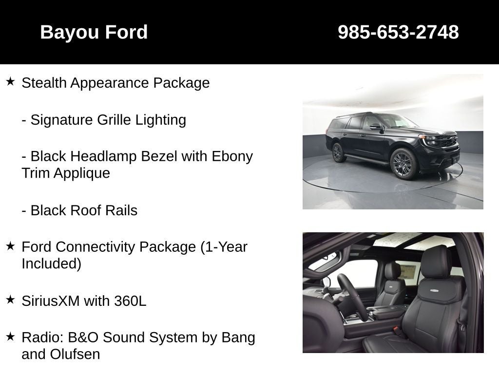 2026 Ford Expedition Max Platinum 600A