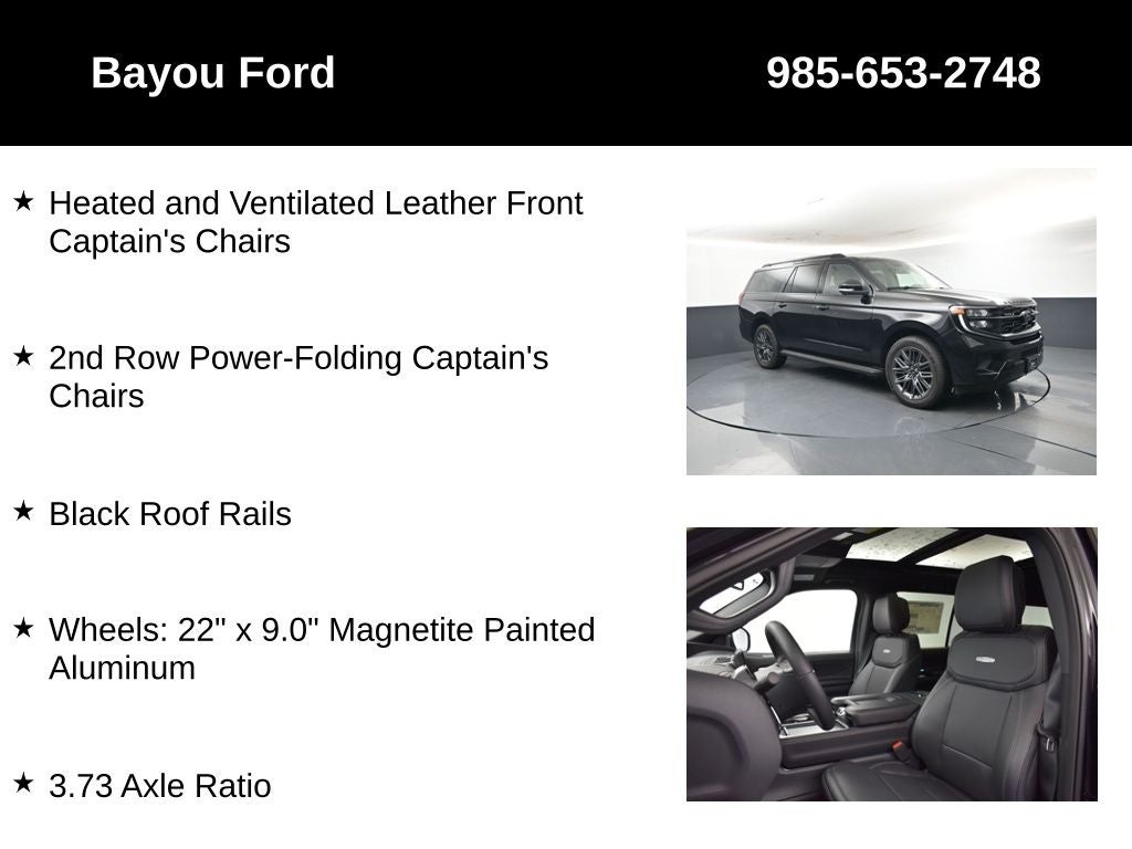 2026 Ford Expedition Max Platinum 600A