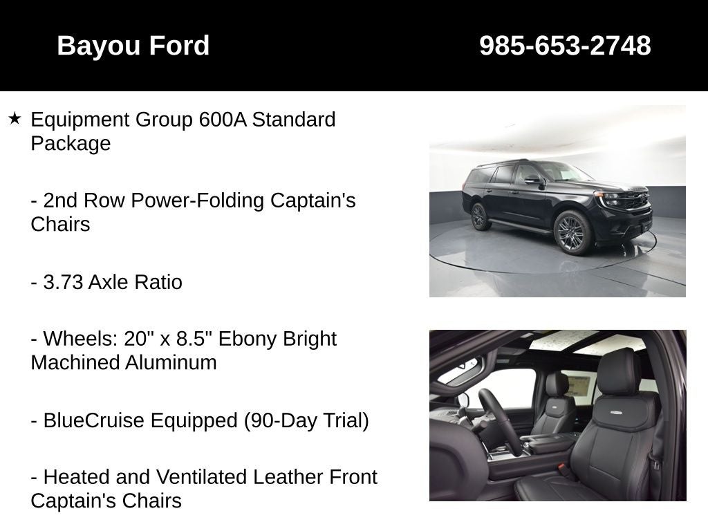 2026 Ford Expedition Max Platinum 600A