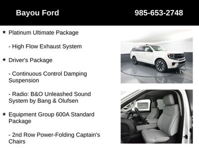2025 Ford Expedition Max Platinum 600A