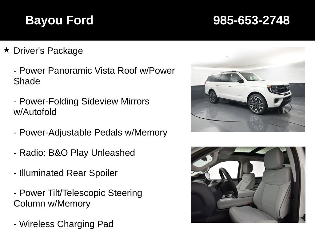 2027 Ford Expedition Max Platinum 600A