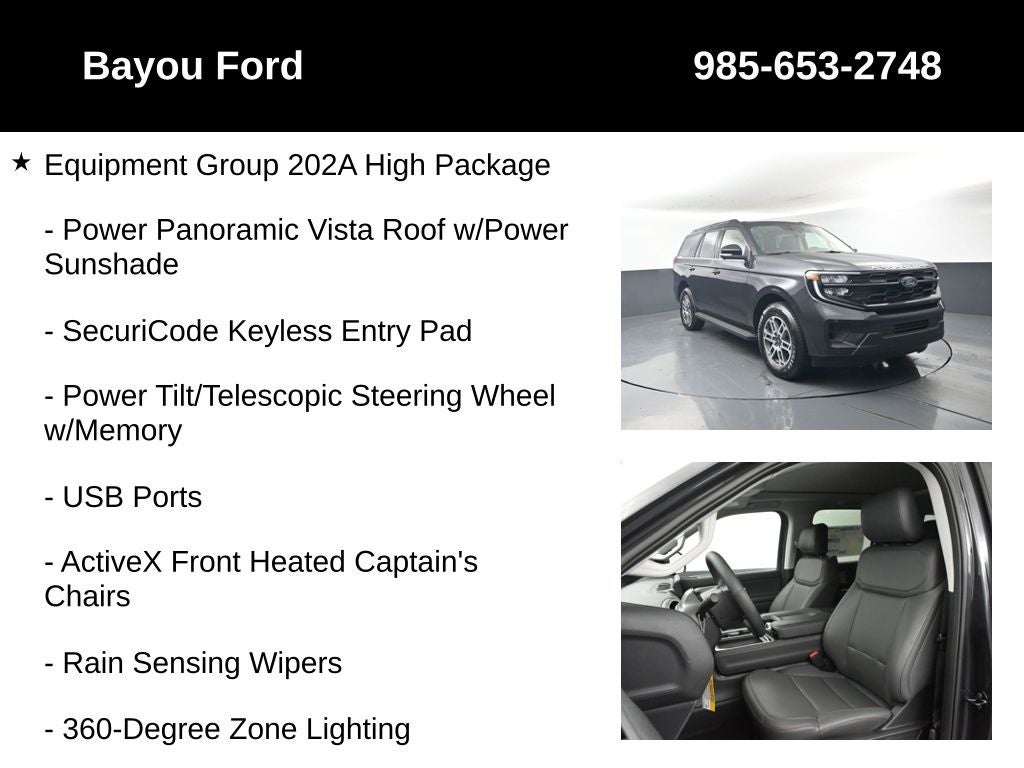 2025 Ford Expedition Active 202A