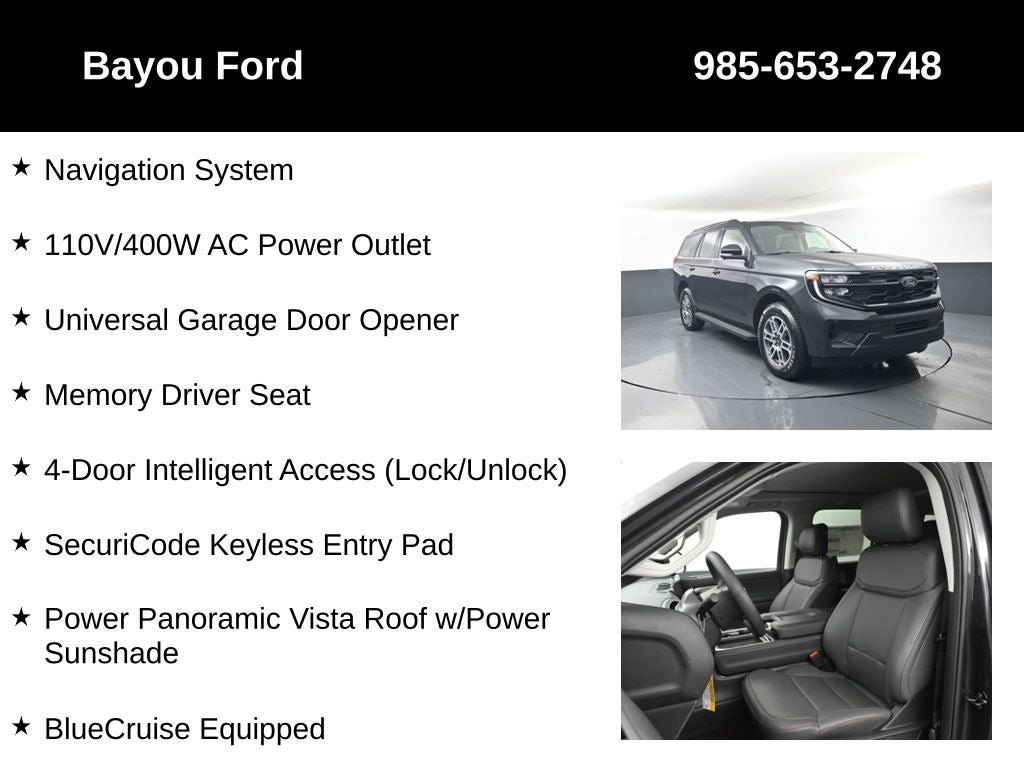 2025 Ford Expedition Active 202A