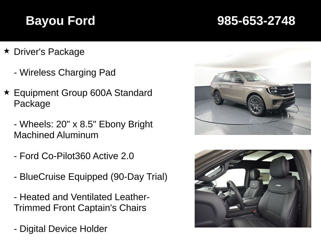 2027 Ford Expedition Platinum 600A