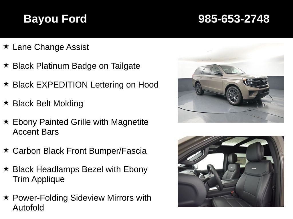 2027 Ford Expedition Platinum 600A