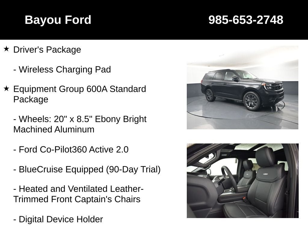 2027 Ford Expedition Platinum 600A