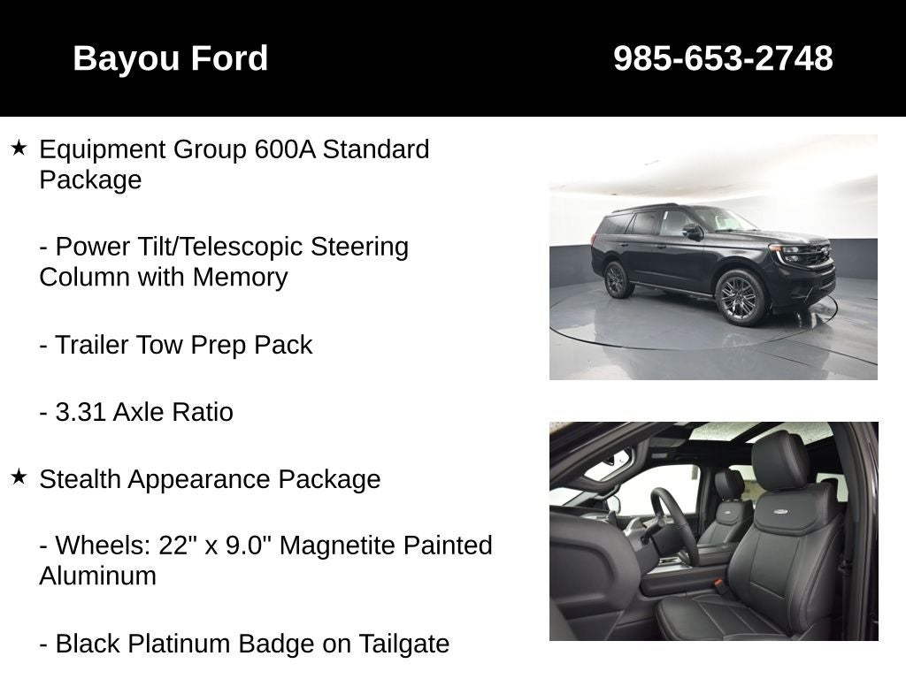 2027 Ford Expedition Platinum 600A
