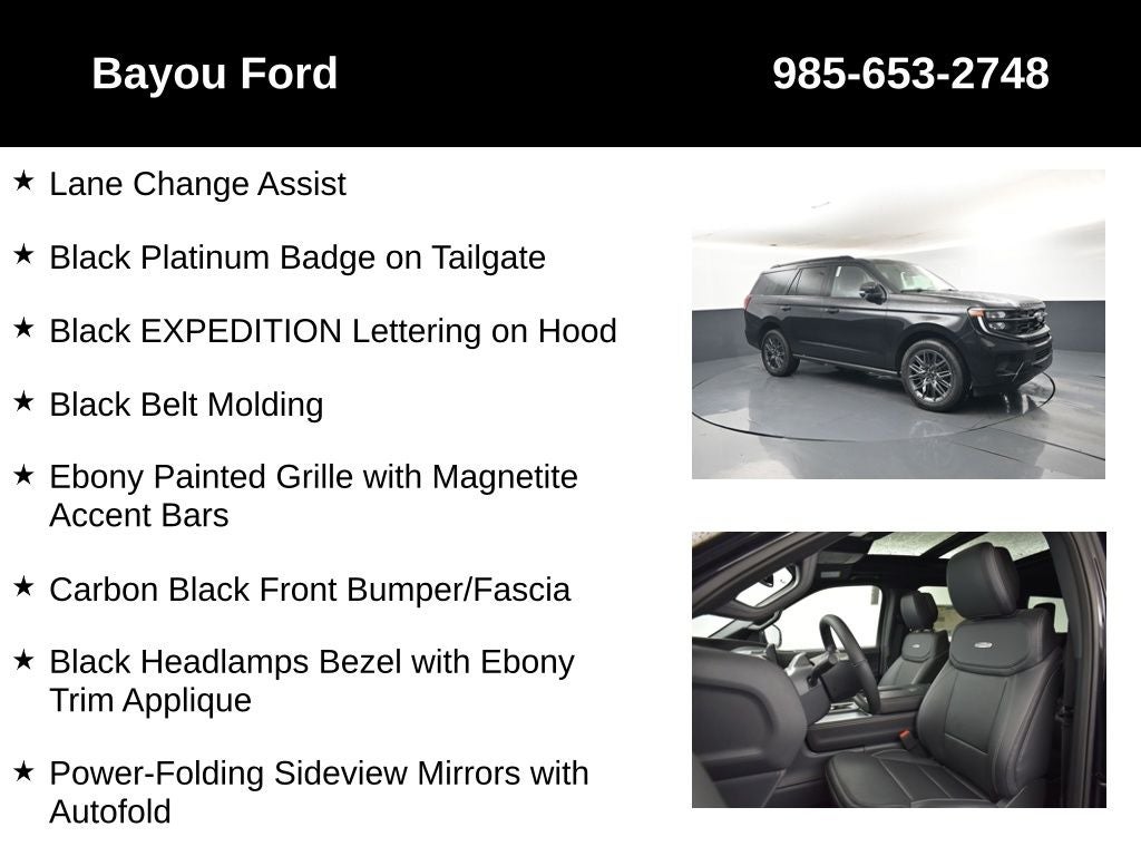 2027 Ford Expedition Platinum 600A
