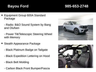 2026 Ford Expedition Platinum 600A