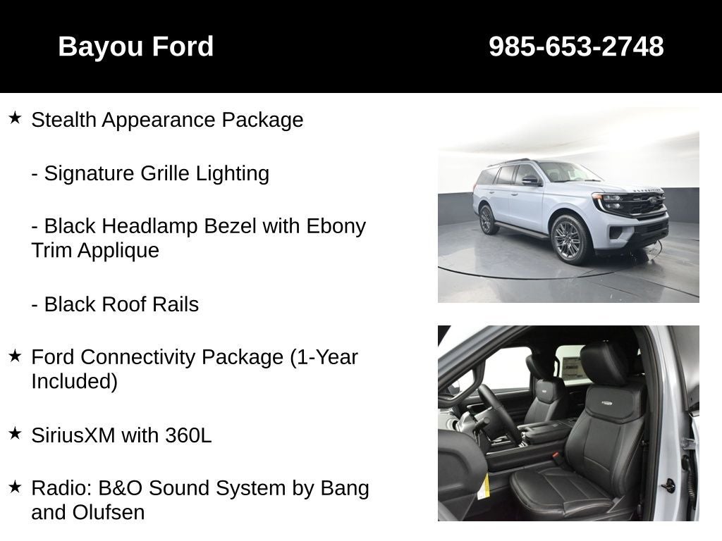 2026 Ford Expedition Platinum 600A