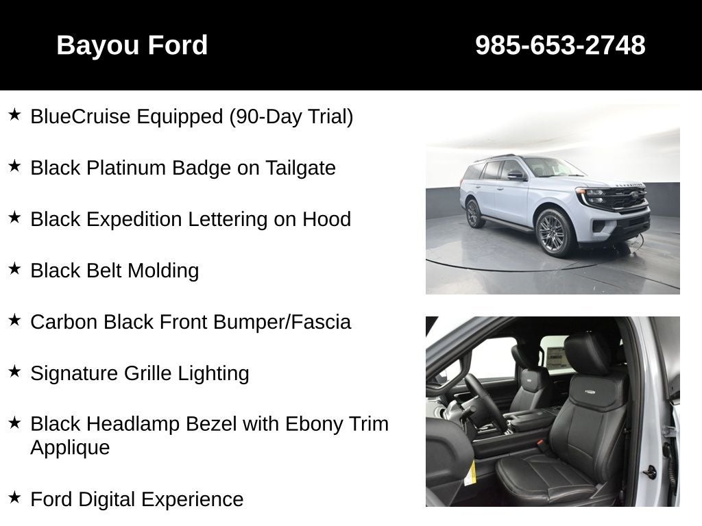 2026 Ford Expedition Platinum 600A