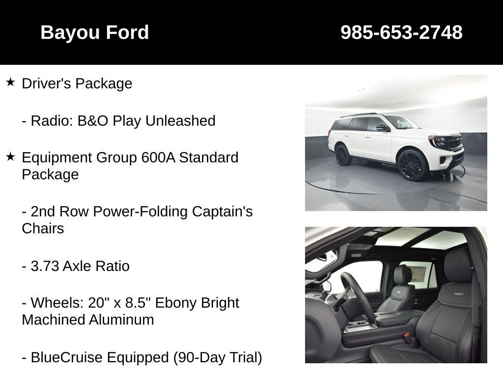2026 Ford Expedition Platinum 600A
