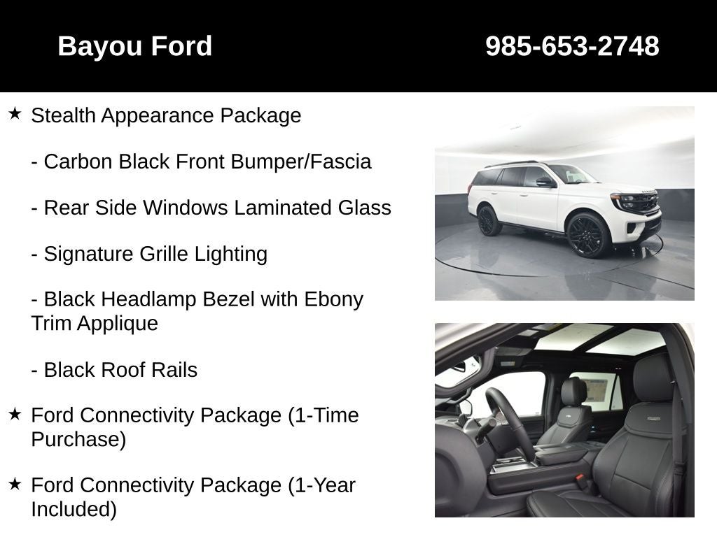 2026 Ford Expedition Platinum 600A
