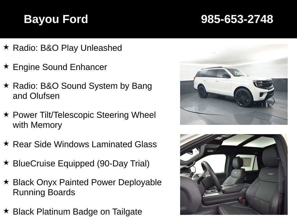 2026 Ford Expedition Platinum 600A