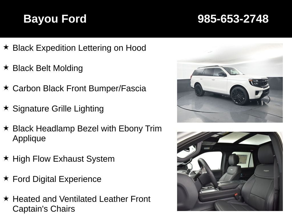 2026 Ford Expedition Platinum 600A