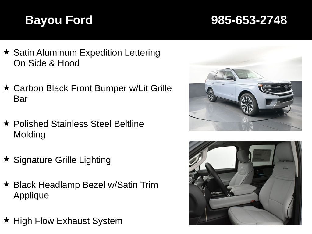 2025 Ford Expedition Platinum 600A
