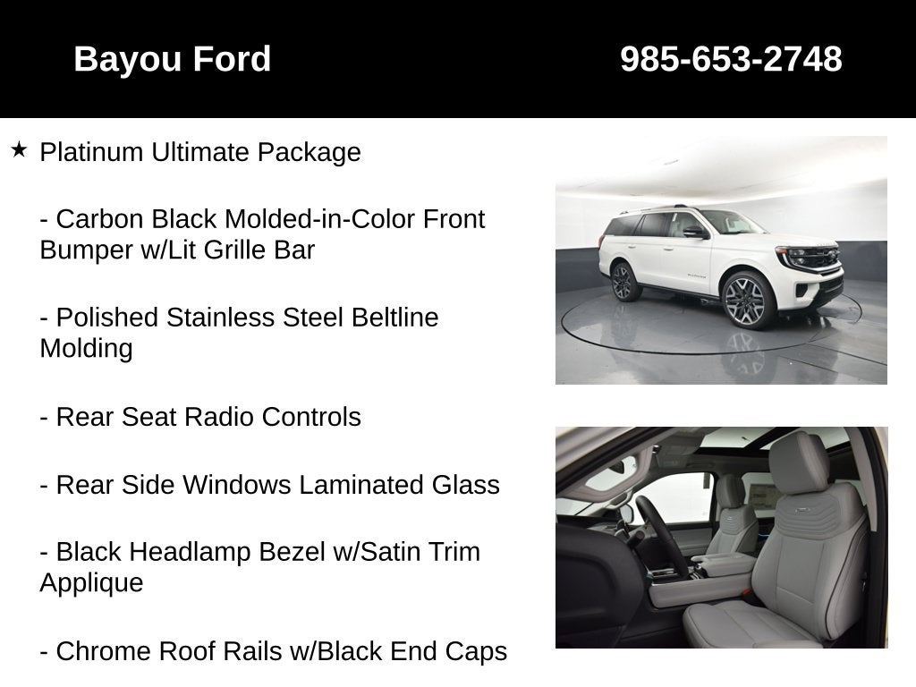 2027 Ford Expedition Platinum 600A