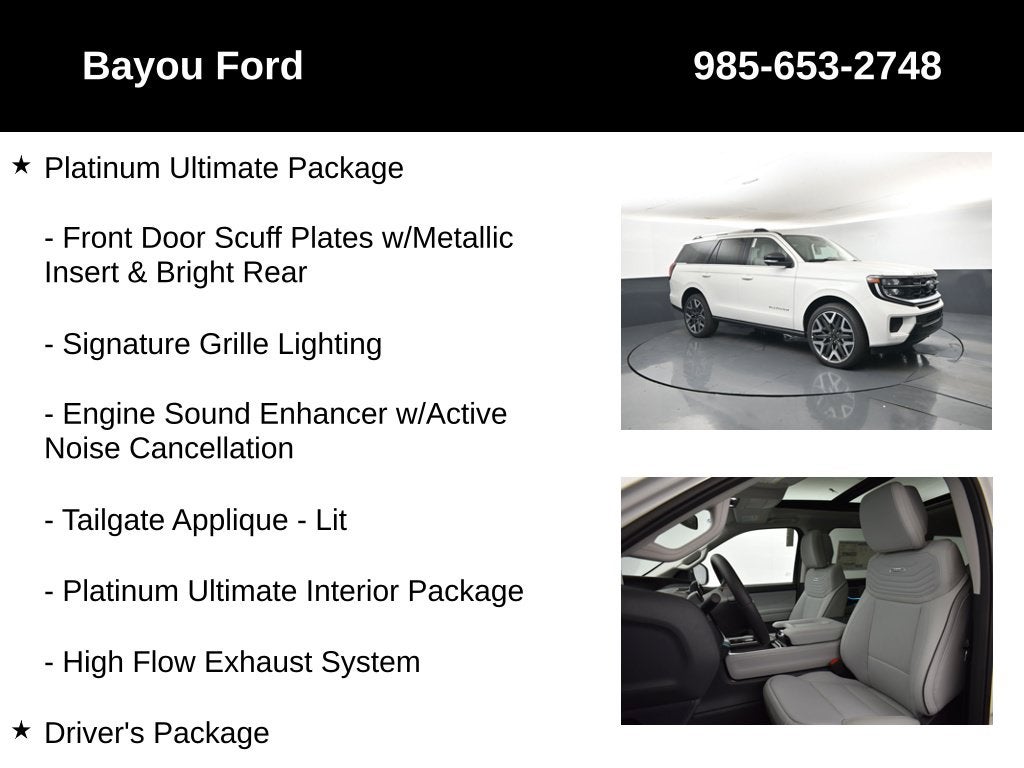 2027 Ford Expedition Platinum 600A