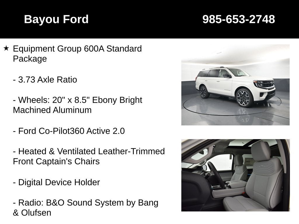 2027 Ford Expedition Platinum 600A