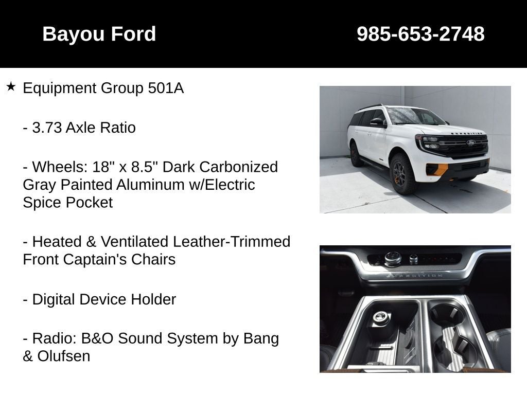 2027 Ford Expedition Tremor 501A