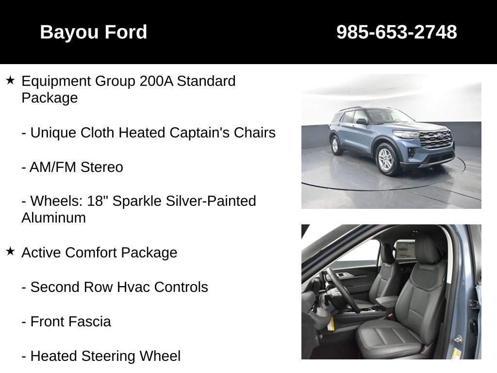2026 Ford Explorer Active 200A