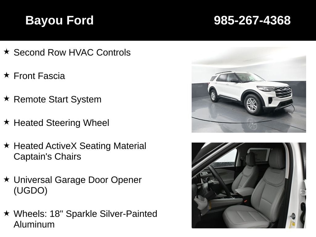 2025 Ford Explorer Active 200A