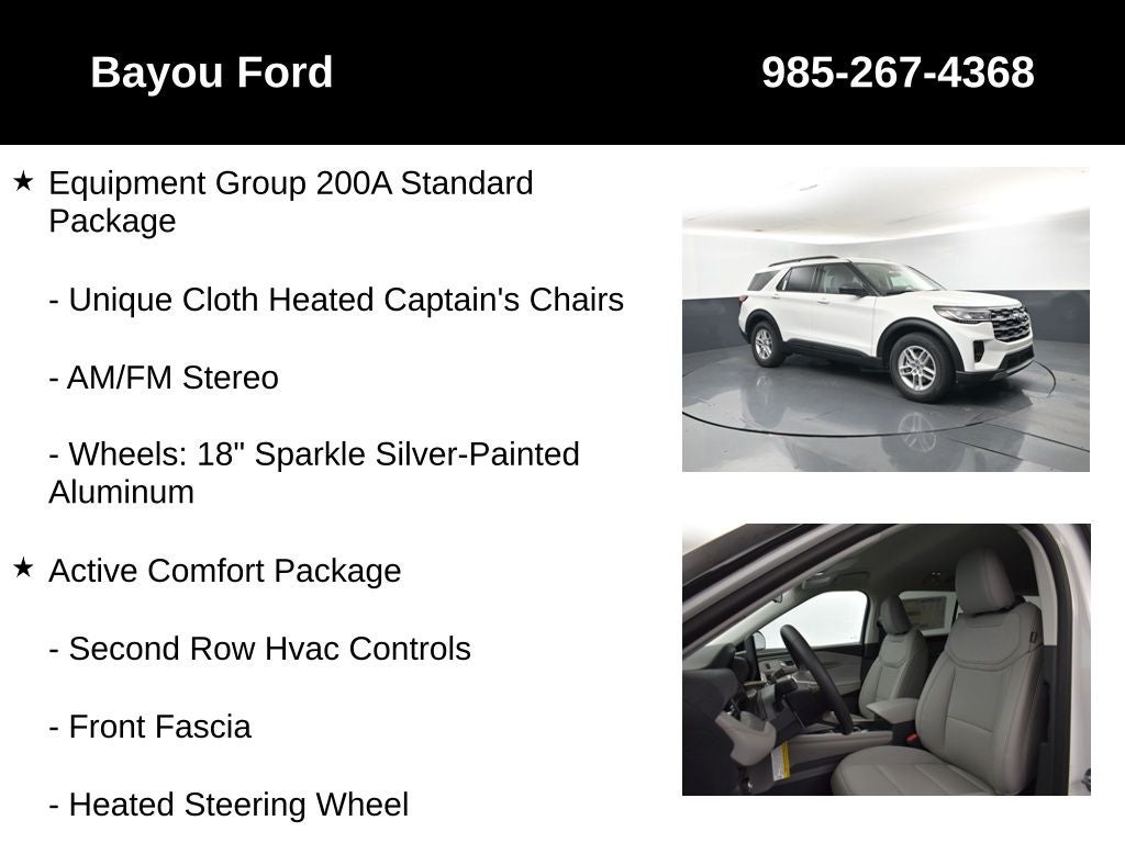 2026 Ford Explorer Active 200A