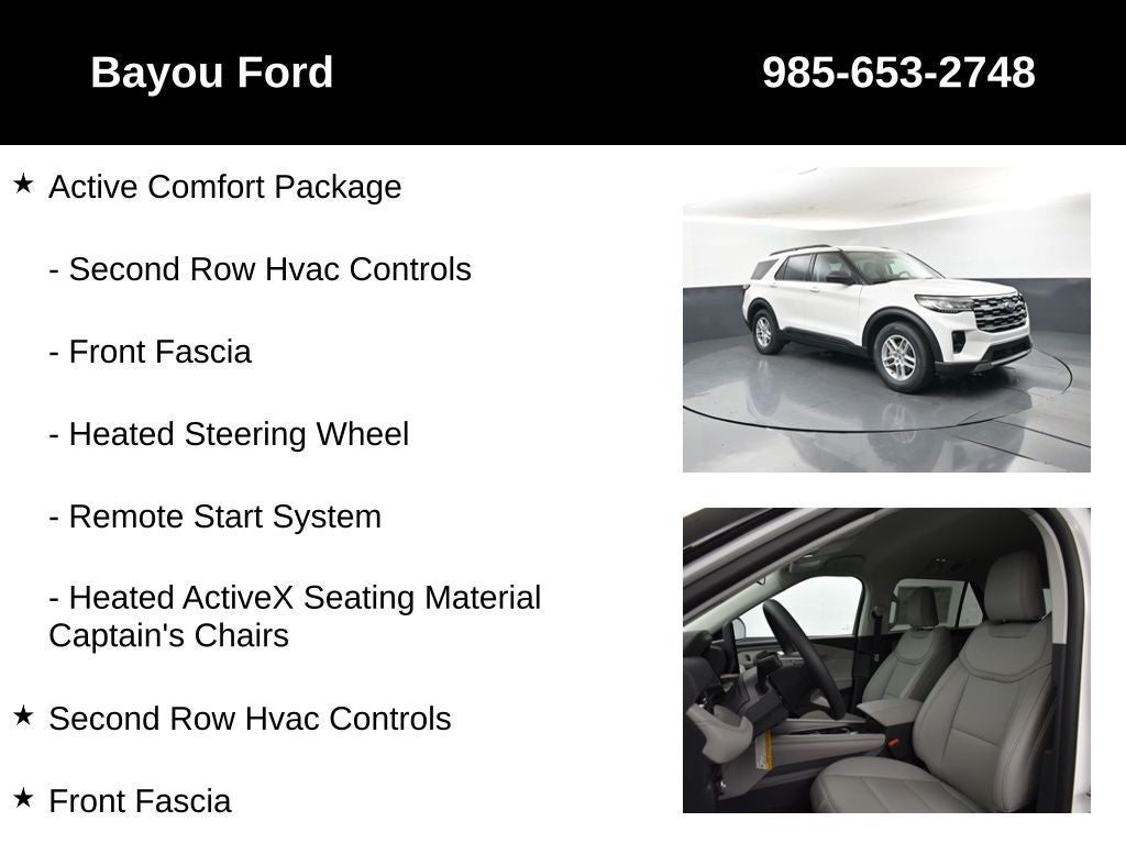 2026 Ford Explorer Active 200A