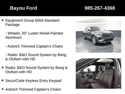 2026 Ford Explorer Platinum 600A