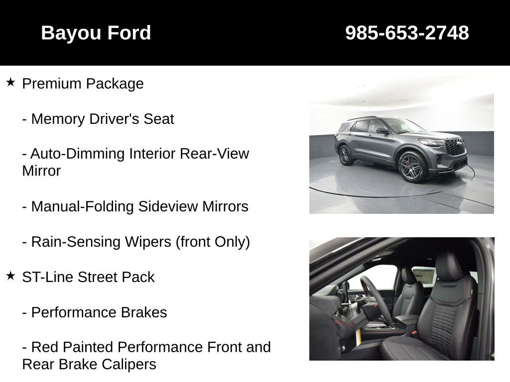 2026 Ford Explorer ST-Line 300A