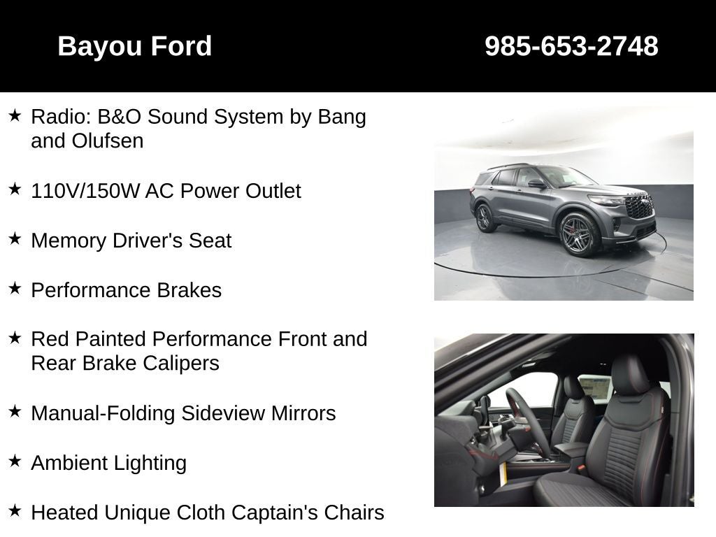 2026 Ford Explorer ST-Line 300A