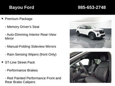 2026 Ford Explorer ST-Line 300A