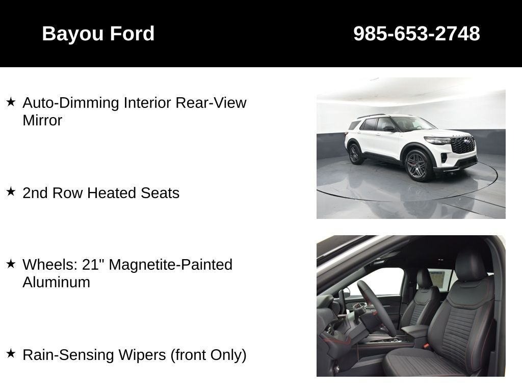 2026 Ford Explorer ST-Line 300A