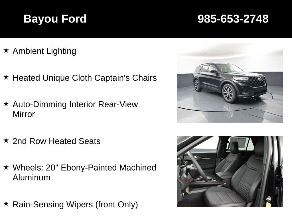 2026 Ford Explorer ST-Line 300A