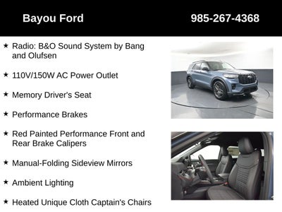 2026 Ford Explorer ST-Line 300A