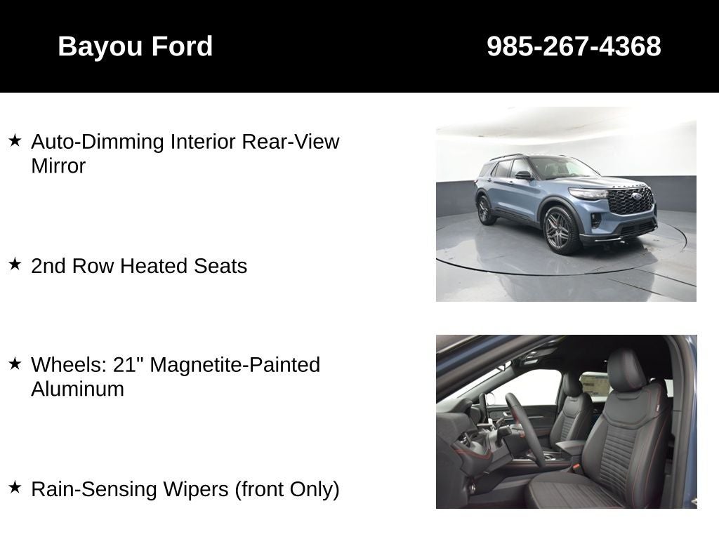 2026 Ford Explorer ST-Line 300A