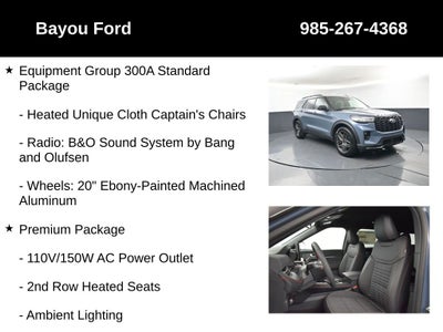 2026 Ford Explorer ST-Line 300A