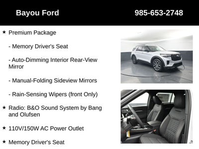 2026 Ford Explorer ST-Line 300A