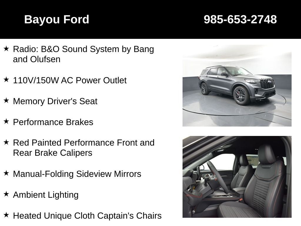 2026 Ford Explorer ST-Line 300A