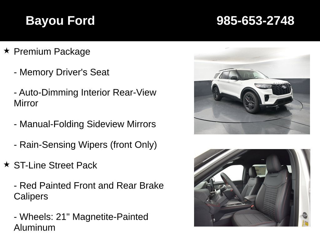 2027 Ford Explorer ST-Line 300A