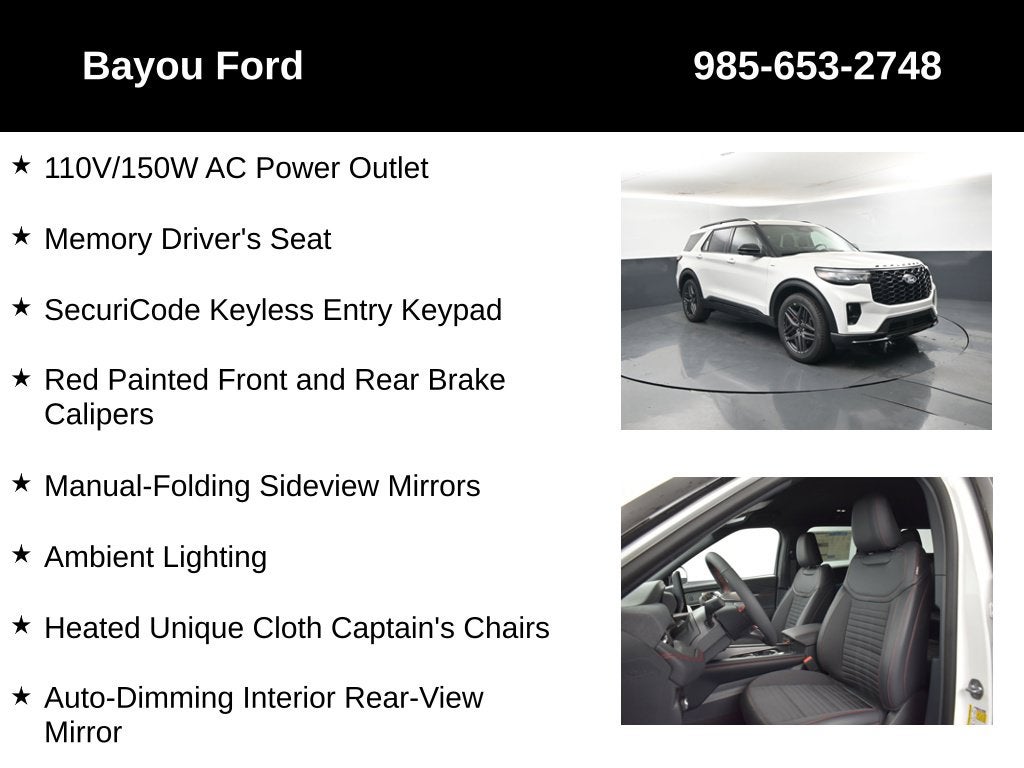 2027 Ford Explorer ST-Line 300A