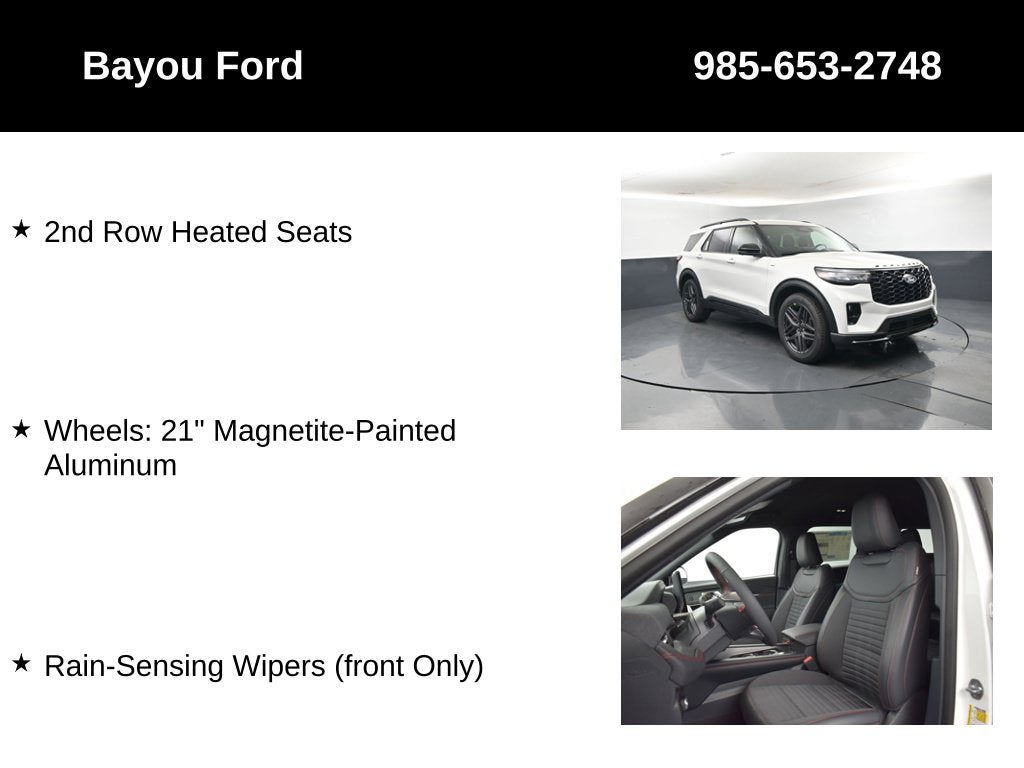 2027 Ford Explorer ST-Line 300A