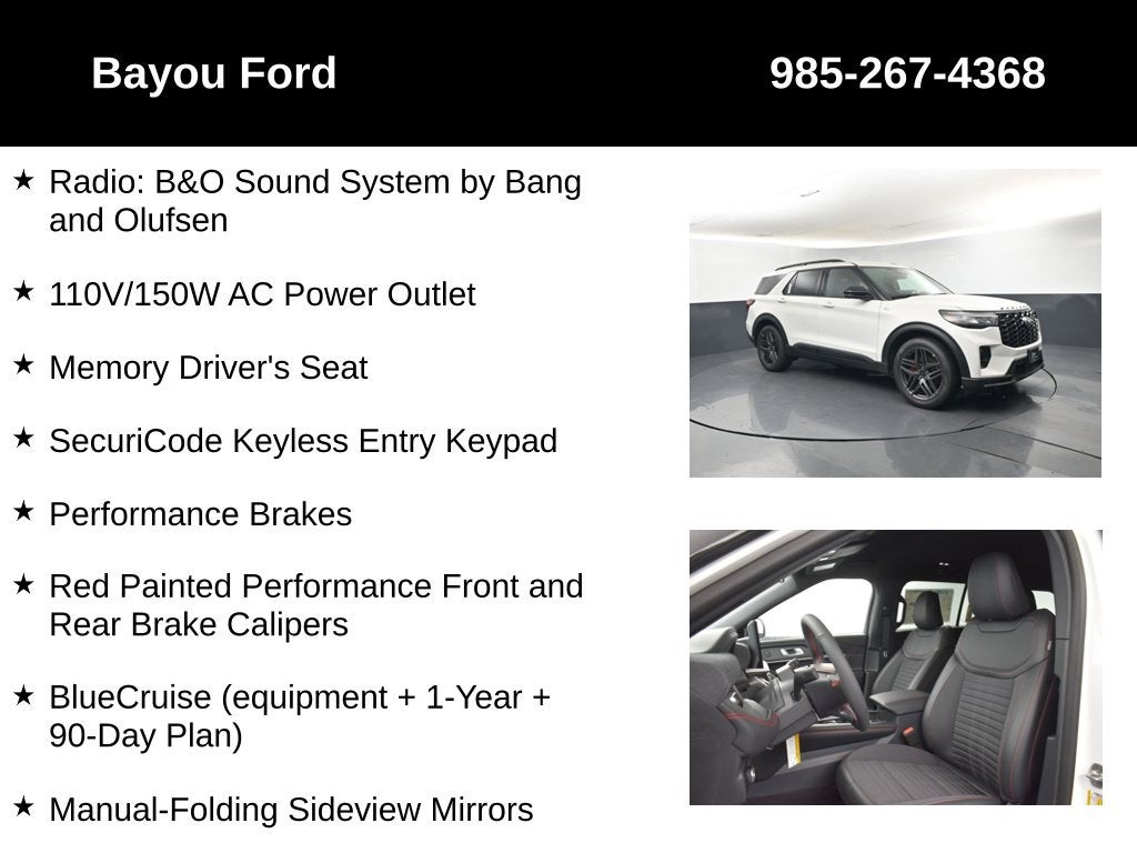 2026 Ford Explorer ST-Line 300A