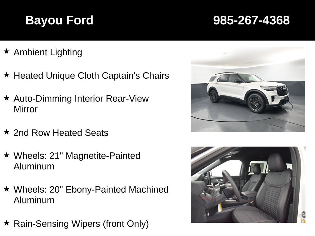 2026 Ford Explorer ST-Line 300A
