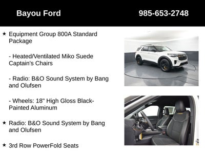2026 Ford Explorer Tremor 800A